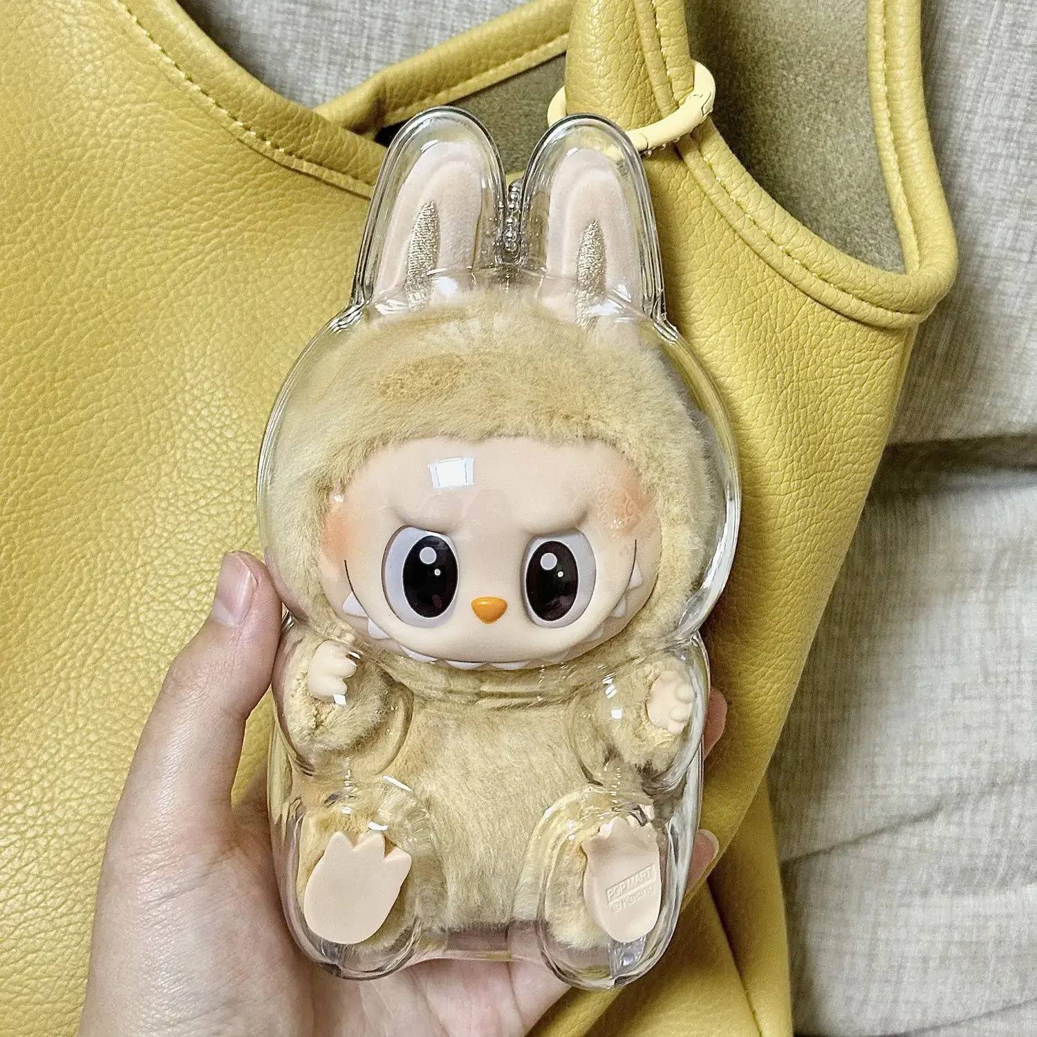 Labubu収納バッグ 1Pc 19.5*10.5*5cm Mystery Box Storage Case Doll Organizer