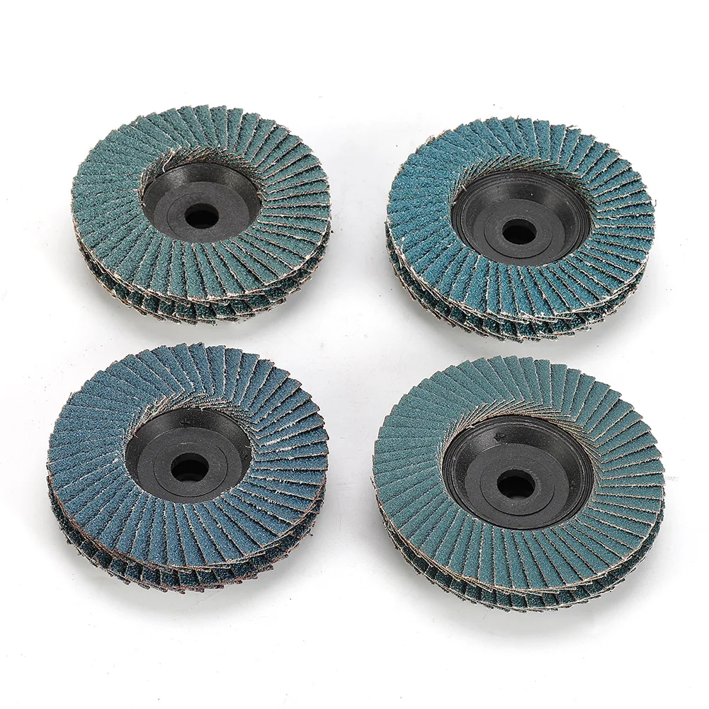 3 Inch Flat Flap Discs 75mm Grinding Wheels Wood Cutting For Angle Grinder Grinding Wheel Plastic Cover Blade