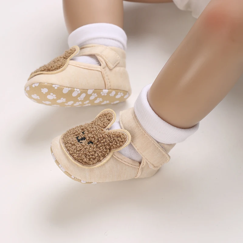 Newborn Cartoons Baby Socks Shoes Boy Girl Star Toddler First Walkers Booties Cotton Comfort Soft Anti-slip Warm Infant Shoes