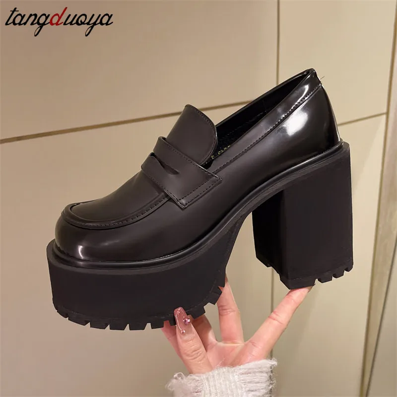 Buy Friday Late Night Black Peep-Toe Platform Heels for Women Online in  India