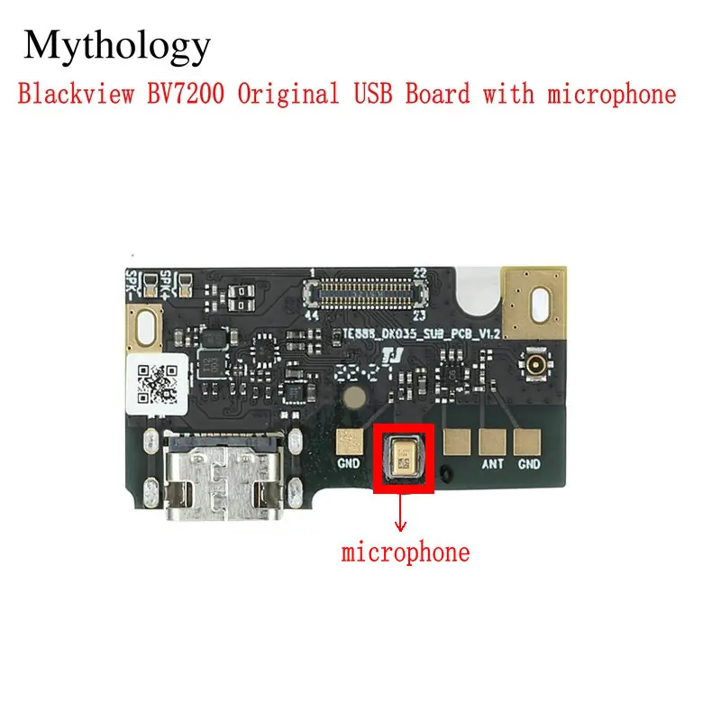 

For Blackview BV7200 USB Board Original Microphone Dock Connector Charger Circuits Mobile Phone Repair Parts