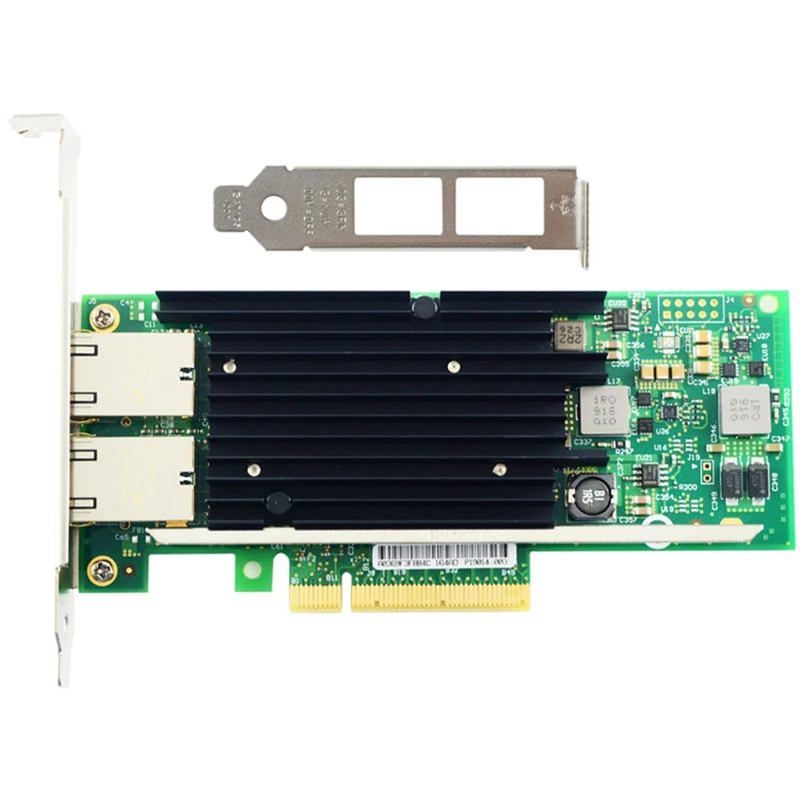 

Полностью высокопроизводительный NIC X540-T2 с чипсетом X540 10Gbs, RJ45 Dualport PCI-Ex8 Серверная десктопная сетевая карта