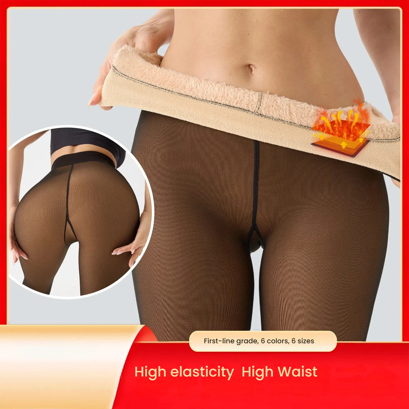 حجم كبير جوارب الحرارية الجوارب الدافئة السراويل أقدام صوف مبطن الشتاء طماق اضافية الدافئة الجوارب الطويلة السراويل النساء جوارب طويلة