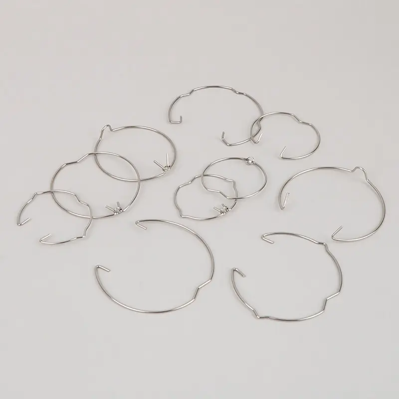 10Pcs/set Light Cup Bracket Card Ring,55mm 48mm Lamp Retaining Spring Clip Ring Mr16 Gu10 Spot Light Downlight Accessories
