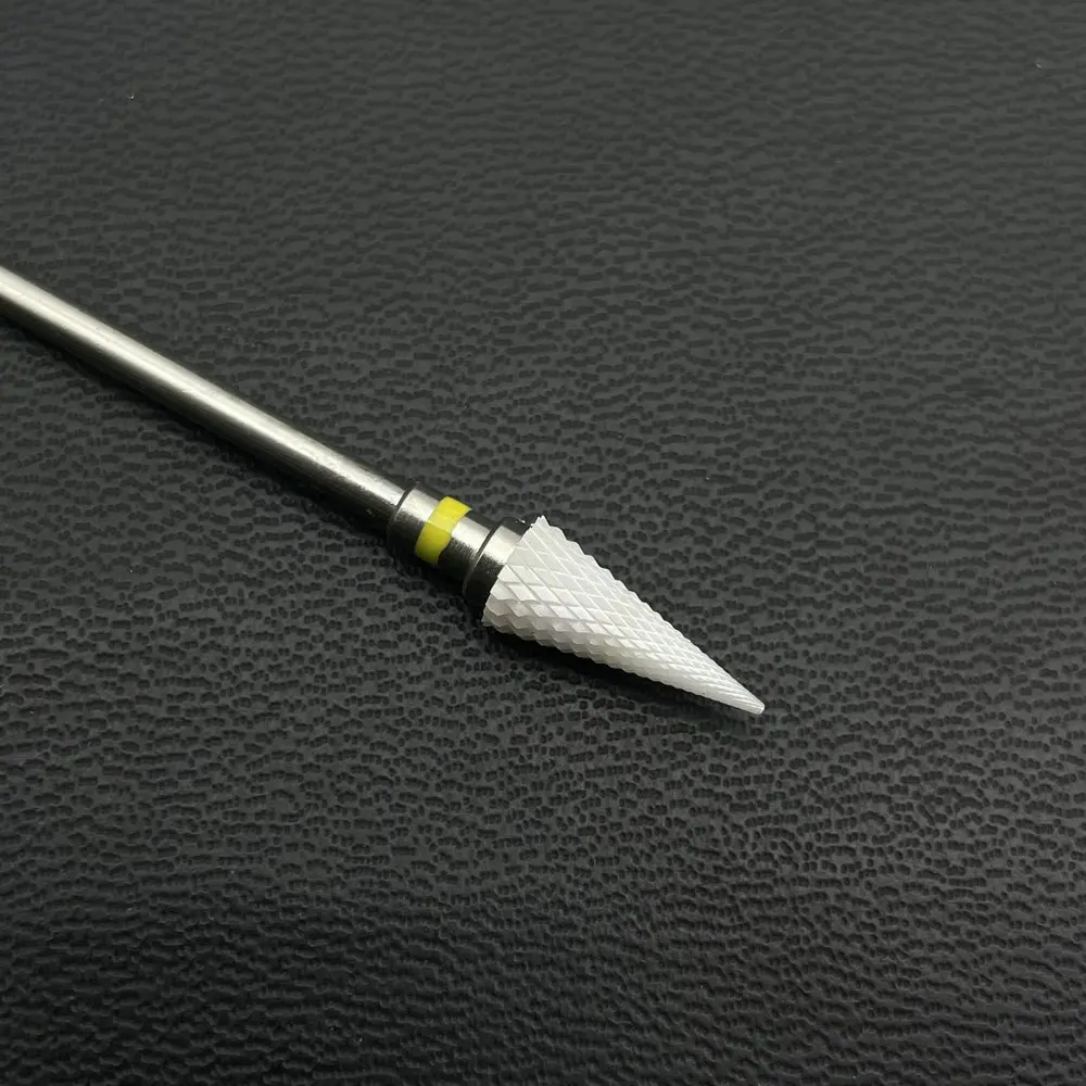 Ceramic Nail Drill Bit for Professional Nail Care and Polishing