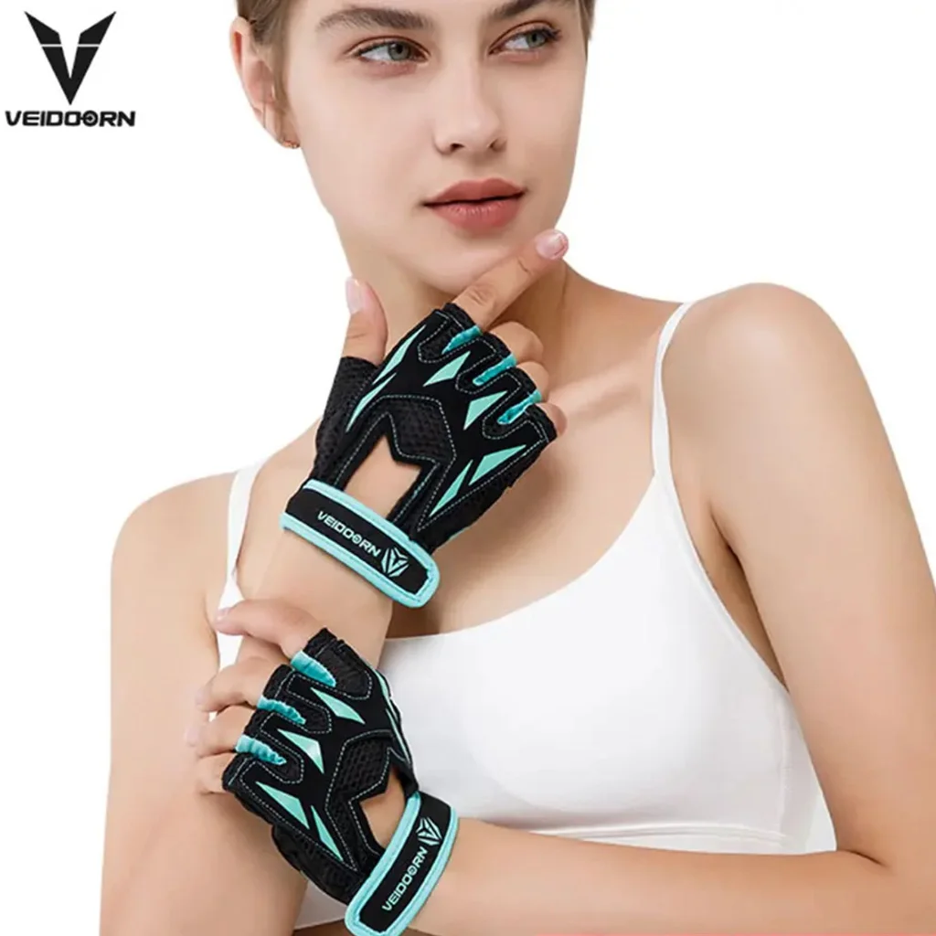 Breathable Anti-Slip Gym Gloves 1