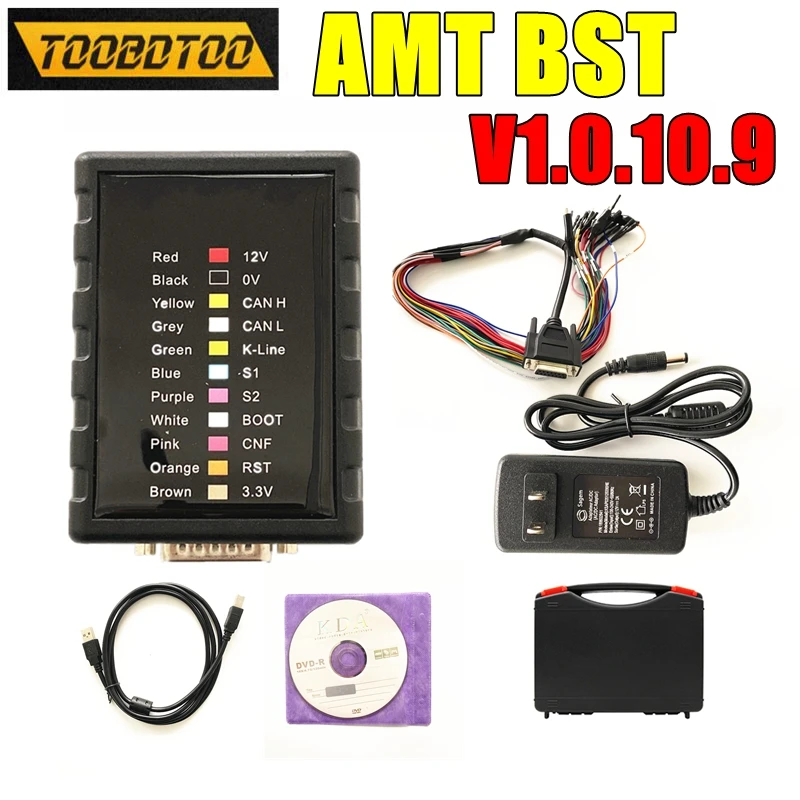 Фото Универсальный инструмент ECU AMT BST для чтения и письма V1.0.10.9, протоколы MG1 MD1 для BMW/Benz/VOLVO/VAG/OPEL №1