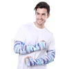Golf Game Arm Sleeves UV Protection Running Cycling Outdoor Sport Half Finger Sleeves Sunscreen Arm Cool Ice Silk Arm Cover Cuff 6