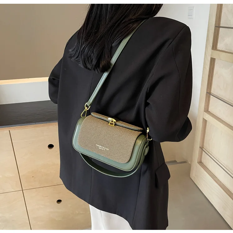 Mini Square Crossbody Bag - Luxury Designer Handbag Box Shape Satchel