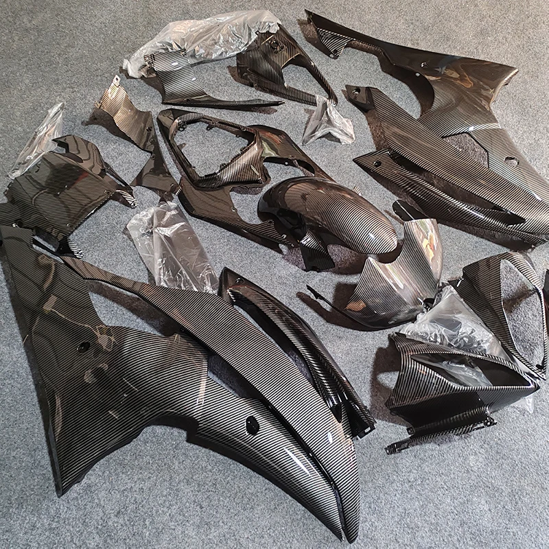 For Yamaha YZFR6 2008-2016 Carbon Fibre Gloss Motorcycle Fairing Kit ABS Injection YZF R6 08-16 Bodywork Fairings Full Body Cowl