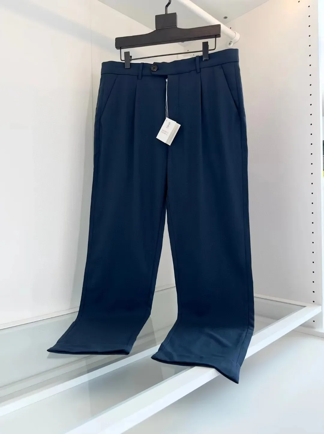 

BILLIONAIRE SIJITONGDA Pants Cotton Thin men 2024 Spring Summer New embroidery Long comfort fashion Straight big size 29-42