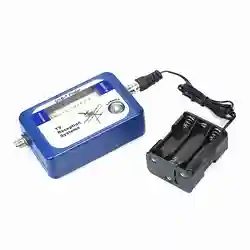 Digital Signal Finder Meter for Terrestrial TV Antenna and Reception Systems (Blue)