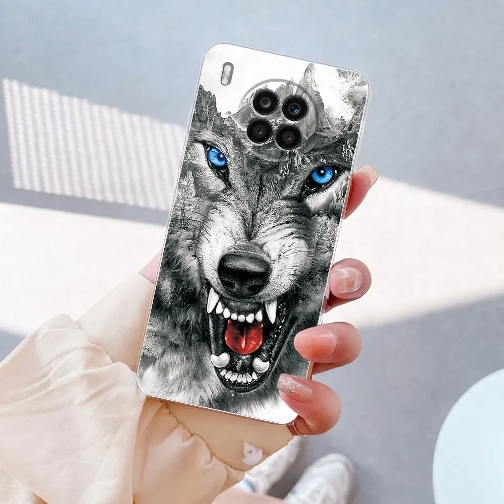 Elegant Marble Soft Silicone Clear Case for Honor and Nova Series - Premium Shockproof Bumper Protection