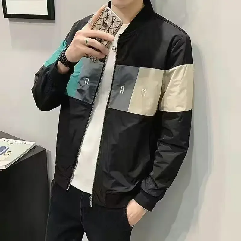 thumbnail image 1 of Abrigos masculinos nuevos en primavera y otoño, chaquetas de carga para hombre, alta calidad, estética Y2k, ropa barata de moda, oferta de marcas originales, 1 of 5