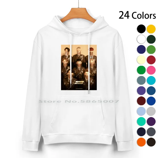 Ateez Pure Cotton Hoodie Sweater: A Wardrobe Essential for the Fashionable Man