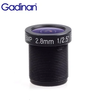 Gadinan CCTV 렌즈 IP 카메라, M12 * 0.5 MTV 마운트, 3.0 메가 픽셀, 1/2.5 인치 2.8mm, HD 풀 HD CCTV 카메라, 115 도 광각