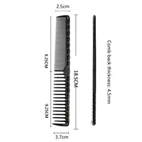 Hair Cutting Comb Hairdressing Combs Hairstylist Professional Long Hair Sparse Teeth Salon Styling Tools Haircut Hairbrush Y0927 2