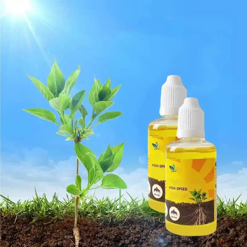 Plant root nutrient solution Rapid rooting fertilizer Liquid root fertilizer Rapid rooting fattening organic fertilizer plant fertilizing concentrate plant root stimulator