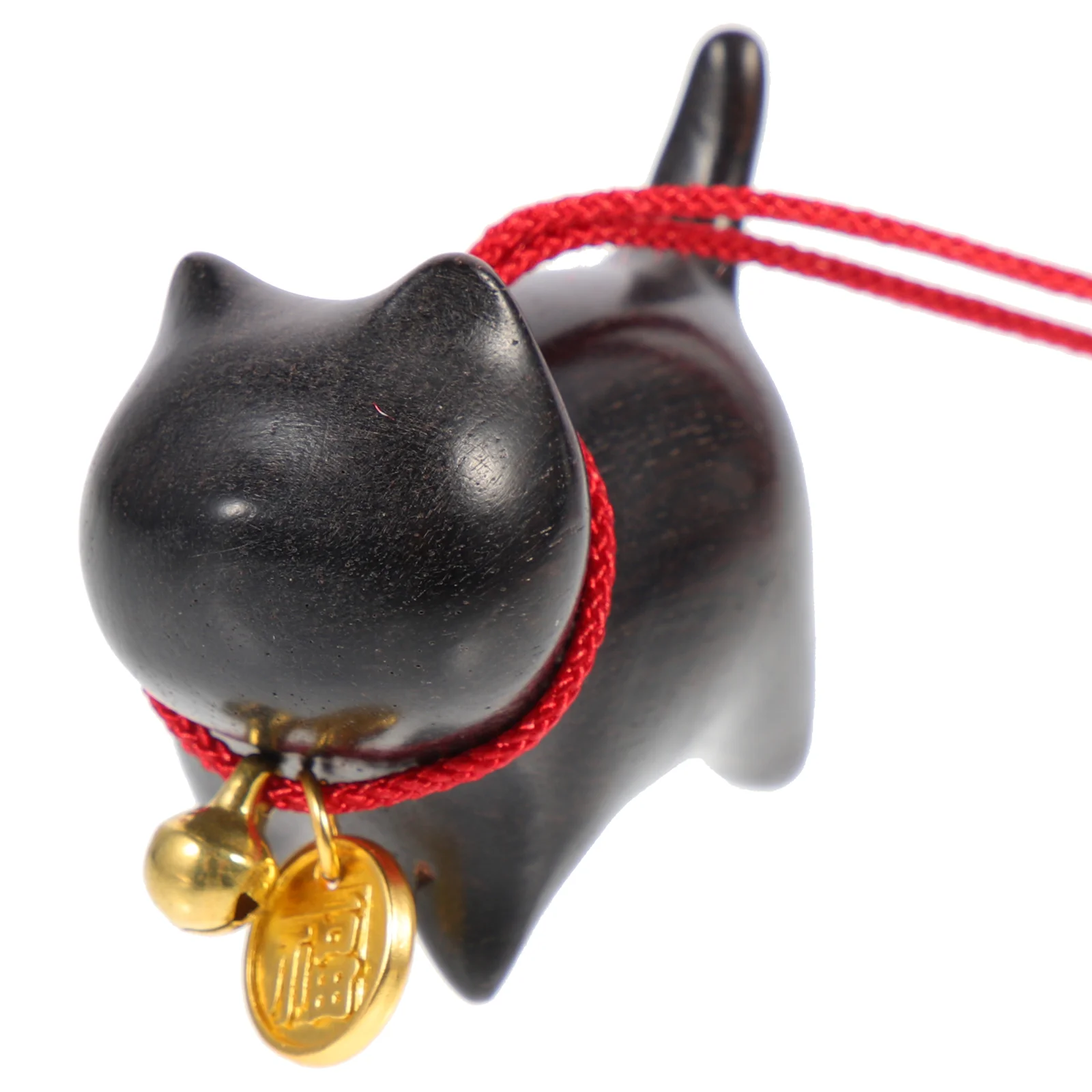 

Wood Car Pendant Manual Cat Sculpture Car Pendant Car Interior Pendant Decoration