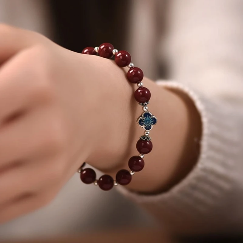 男性と女性のための喜びのブレスレット,ナチュラル,新しい,2024