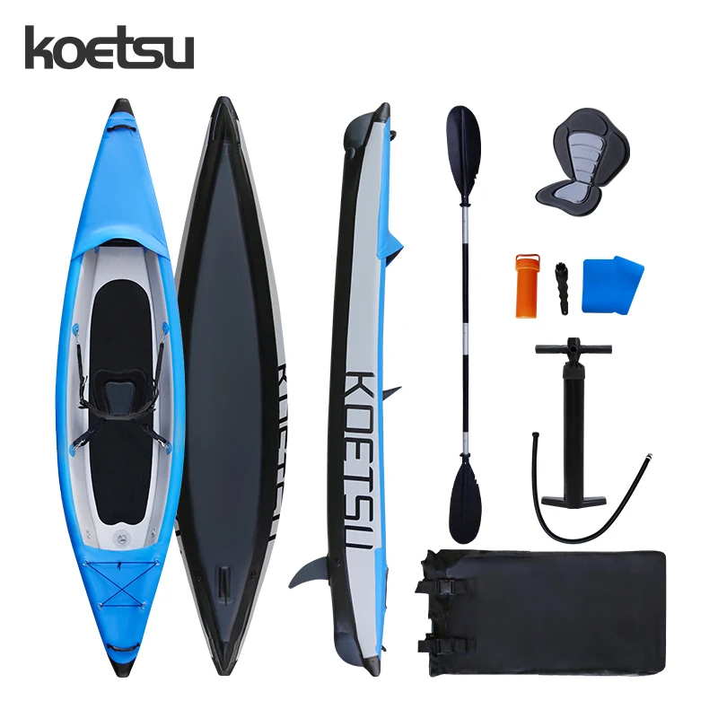 KOETSU cayaks for 2 people Double Brushed Kayak Competition Canoe Folding Rafting Kayak Recreational Paddleboard  Wakeboard double happiness competition volleyball classic volleyball no 5