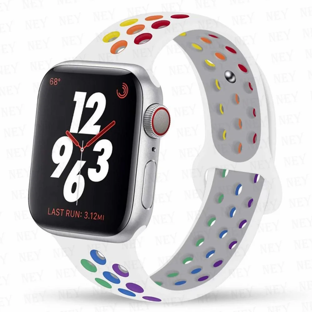 Colorful Silicone Sport Strap