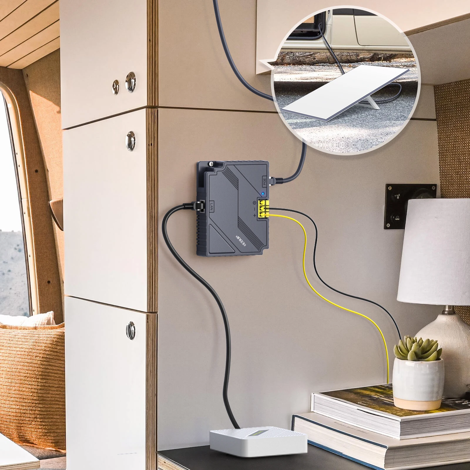 EDUP RT2656 Starlink Portable Wireless Router 1800Mbps High Speed