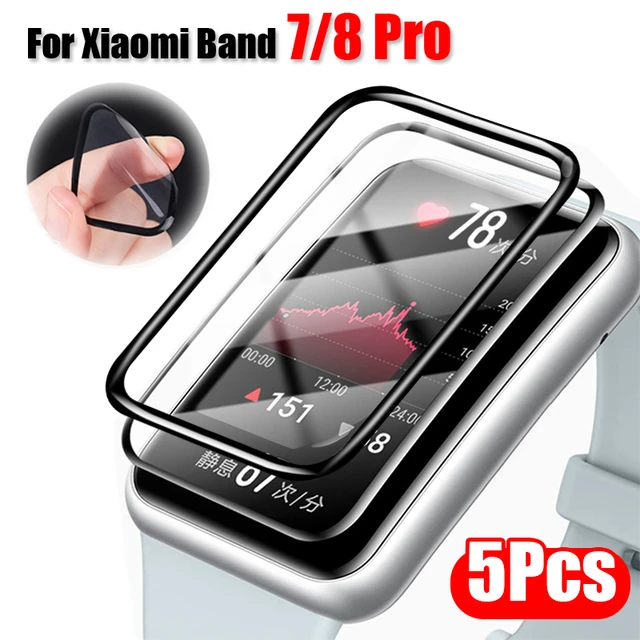 For Xiaomi Mi Band 8 Pro Smart Band PMMA Plastic Full Screen Coverage  Screen Protector