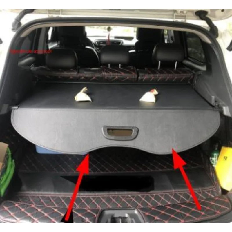 Fit voor nissan qashqai j11 2014-2020 cargo blind cover pakket plank schaduw kofferbak voering scherm intrekbare boot cove accessoires