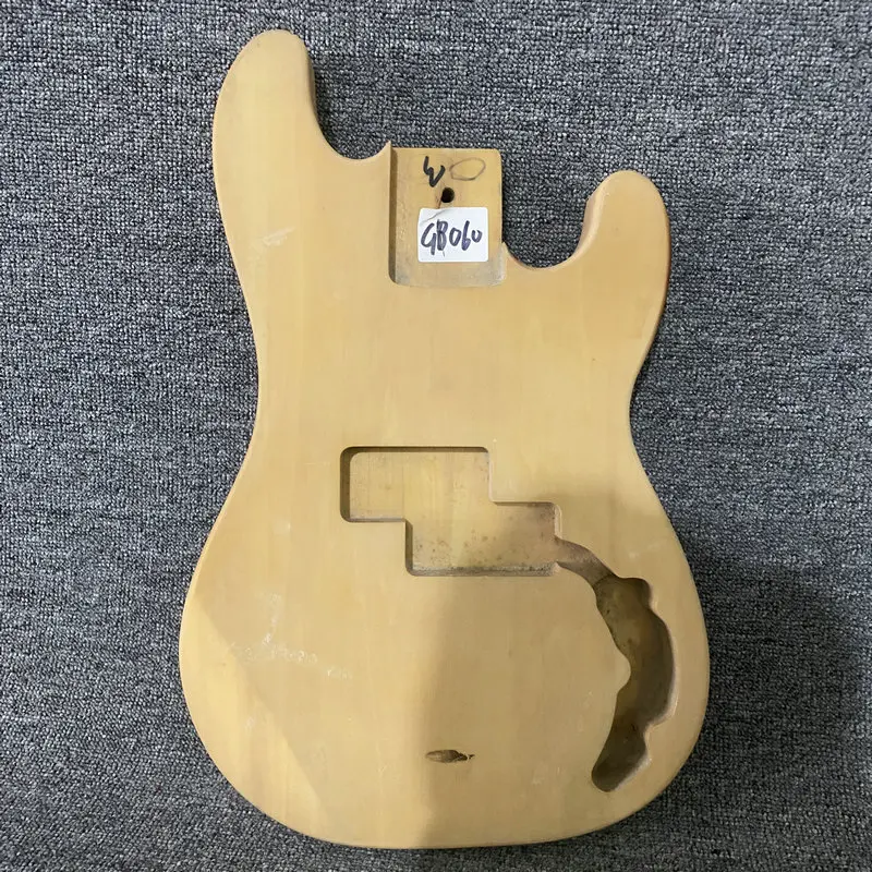 Db060 Custom Electric Bass 4 Corde Precision Bass Pb Modello In Solid Tiglio Non Finito Parti Di Chitarra Fai Da Te Con Danni
