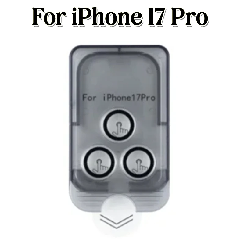 Removable Easy Install Clear AR Lens Cap - Dust-Free Camera Protector with Tempered Glass Film
