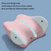 Lumbar Support Pillow for Sleeping Memory Foam Back Lumbar Support Cushion Back Support Bed Pillow Waist Support Back Sleepers 2