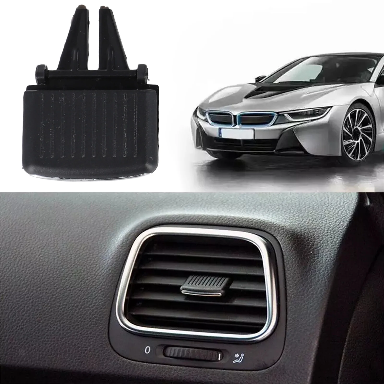 Factory Spec Car Center AC Air Vent Outlet Tab Clip Repair Kit for Golf High Reliability Stable Characteristics
