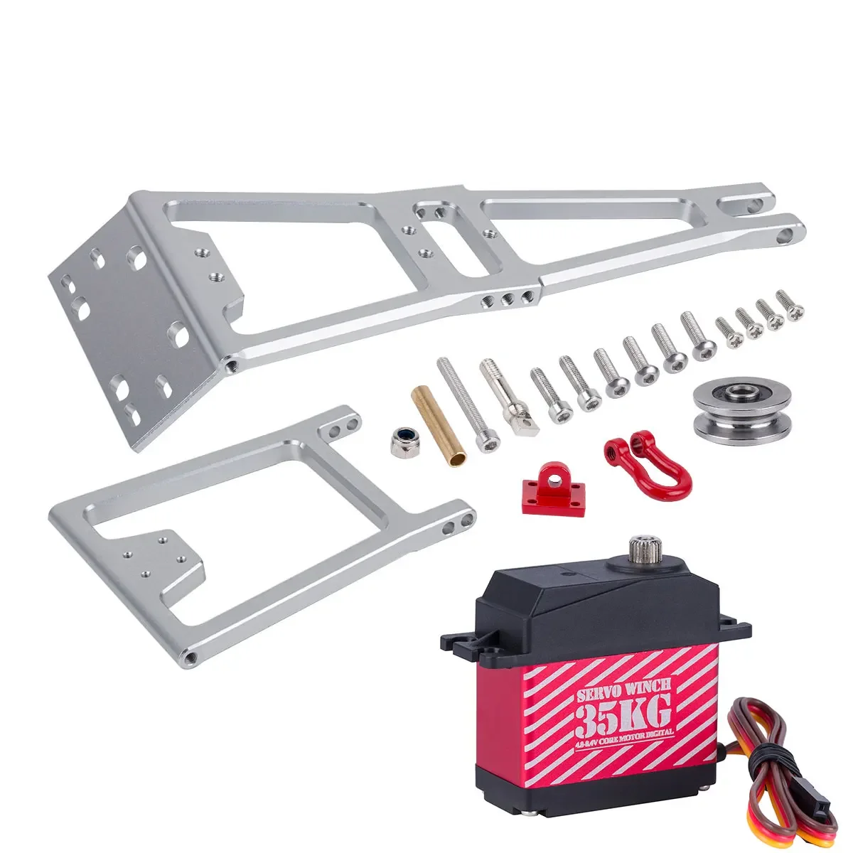 RC Winde & Rettungsset 1:10 - Doppelstent Für Crawler Capra