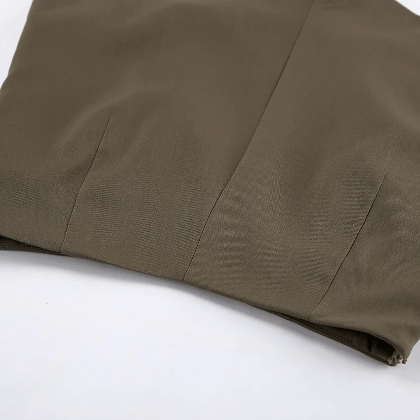 2026 Lady Daily Spring Autumn Outfits New Casual Wide Leg Short Pants Set Women Chic Solid Single Breasted Stand Collar Top Suit S10acbf7eca1a493eb1f9d92d4b2c247dH