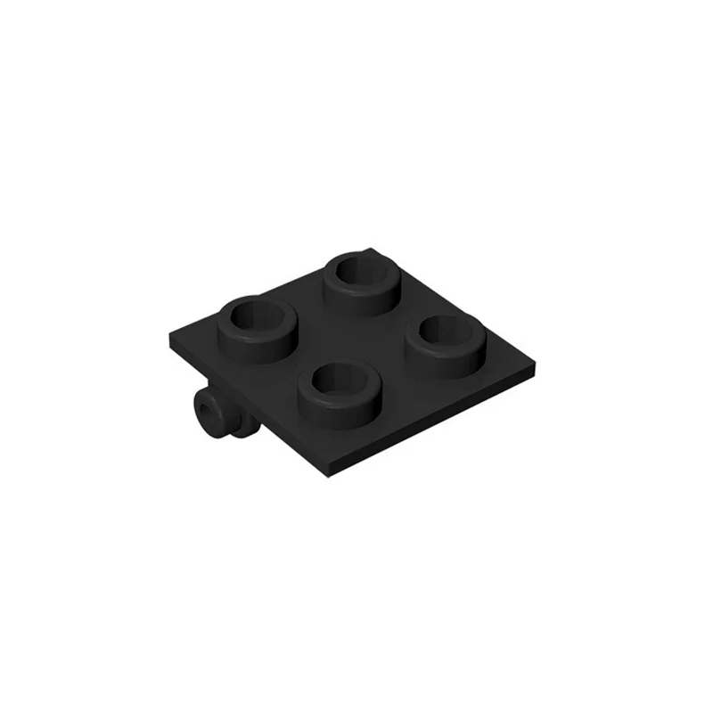 50개 6134 힌지 브릭 2x2 상판 브릭 컬렉션 대량 모듈식 GBC 장난감 기술 MOC 빌딩 블록 호환