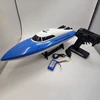 DIY Hull Assembly Dual Motor RC Boat Speedboat 2.4G RC Receiver + Power Accessories 5