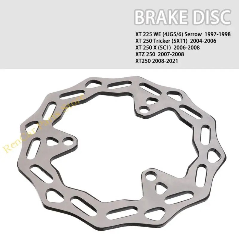 우수한 마찰 제어 및 열 관리를 위한 오토바이 후방 디스크 브레이크 로터 5XT2582W0000