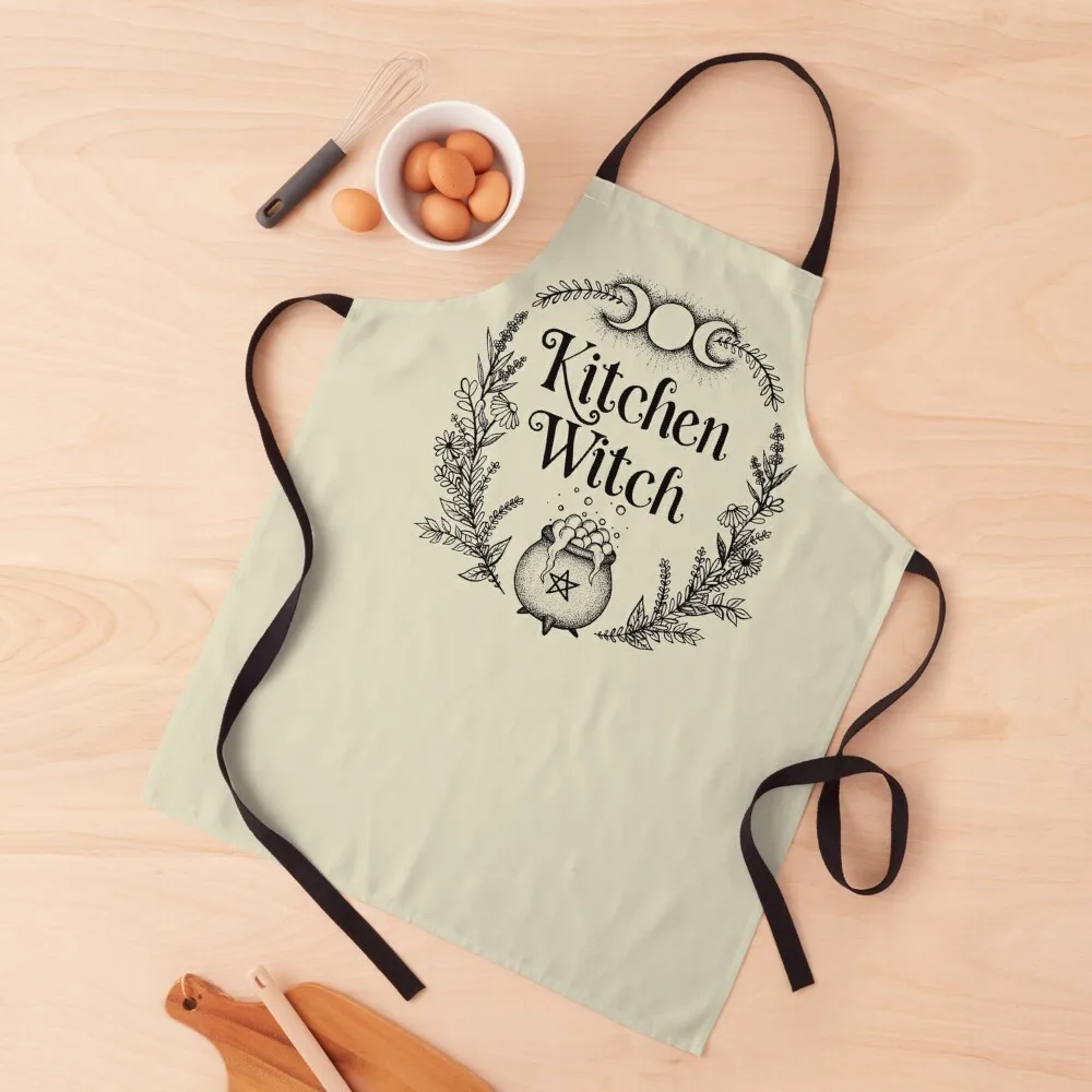 

Kitchen Witch Apron Chef Uniform Women For Kitchen Apron