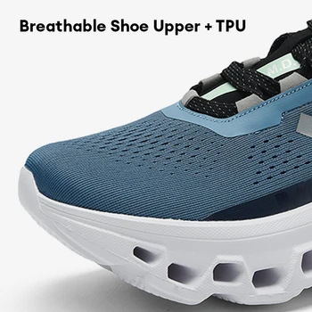Men's Cushioning Running Shoes Lightweight Athletic Casual Sneakers Male Non-Slip Sports Shoes Outdoor Travel Walking Shoes 2