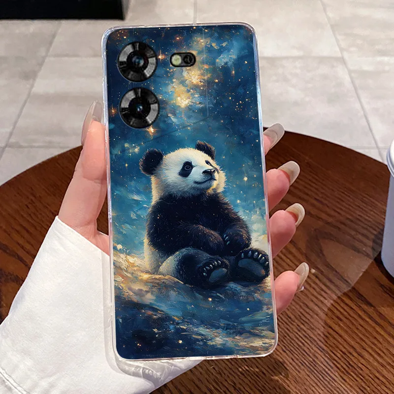 Aesthetic Cute Cat Soft Transparent Silicone Phone Case