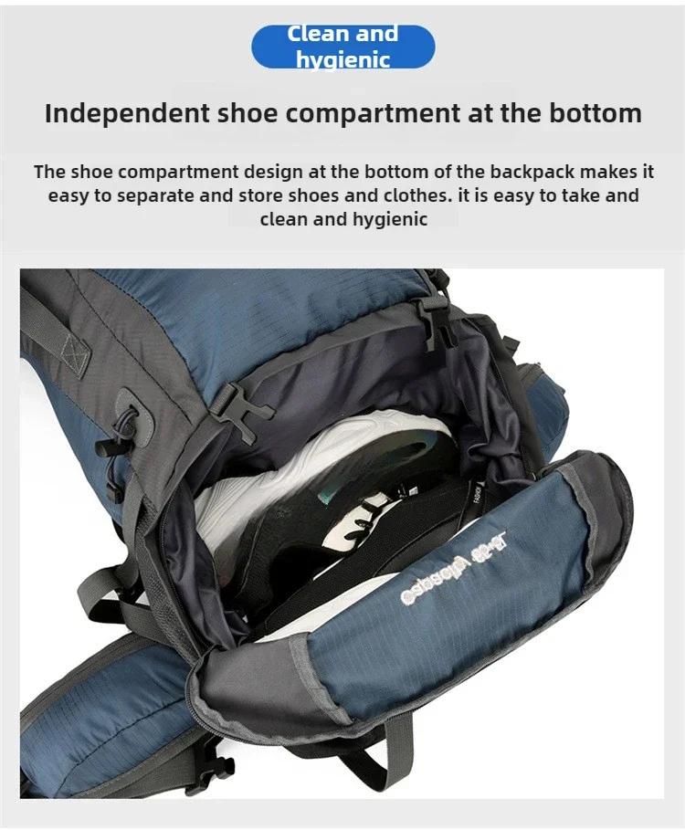70L Waterproof Hiking Backpack With Rain Cover Outdoor Camping Travel Mountainee | eBay 70L Waterproof Hiking Backpack With Rain Cover Outdoor Camping Travel Mountainee | eBay