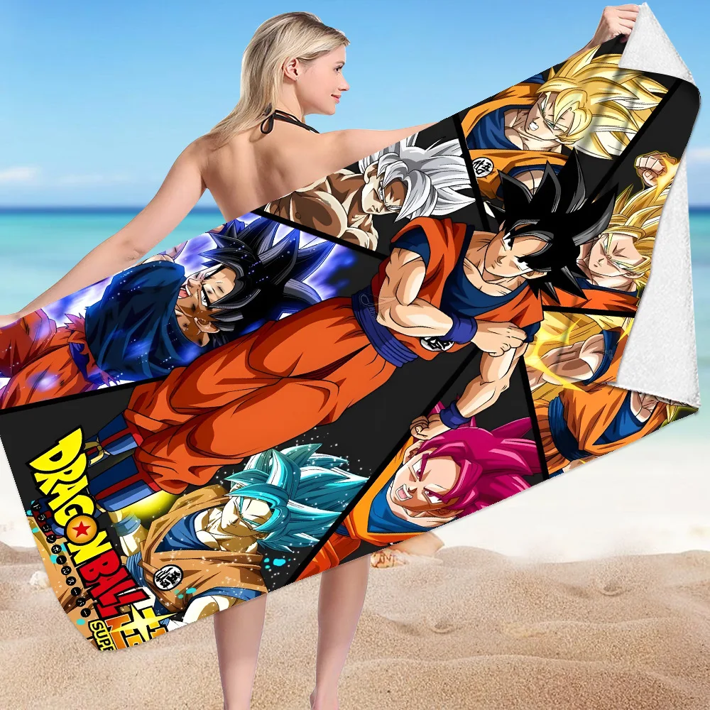 ドラゴンボールZ-大人と子供のためのマイクロファイバーバスタオル