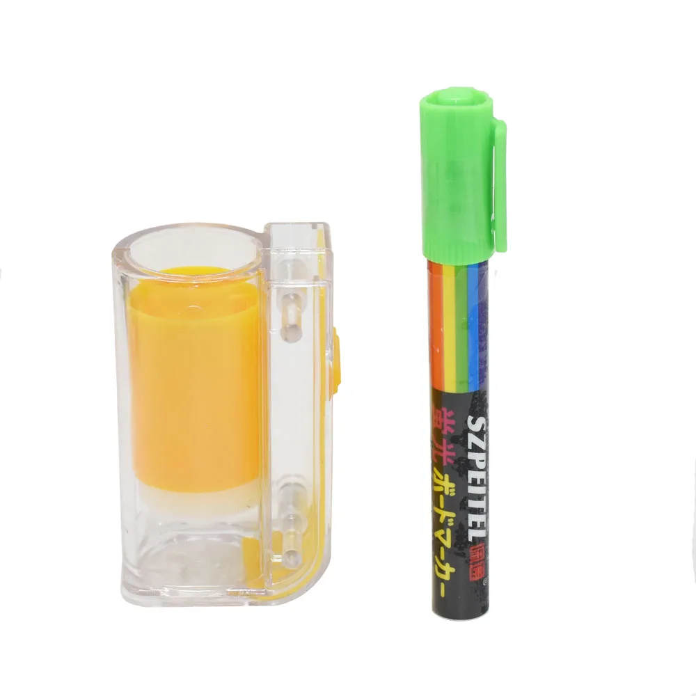 Bee Marking Tool Kits Marker Bottle With Marking Pens Bee King Queen Catcher 8 Colors Pen Beekeeping Beekeeper Equipment 1 Set