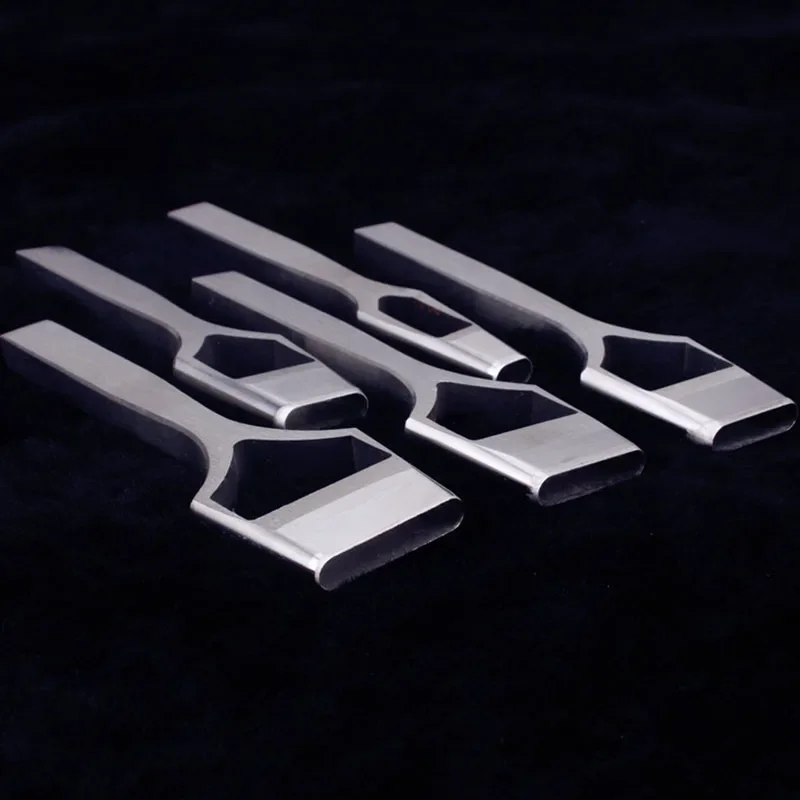 Leather Craft Belt Band Oval Hole Punch Tools Stitching diy strap oblate Cutter chisel Tools/set