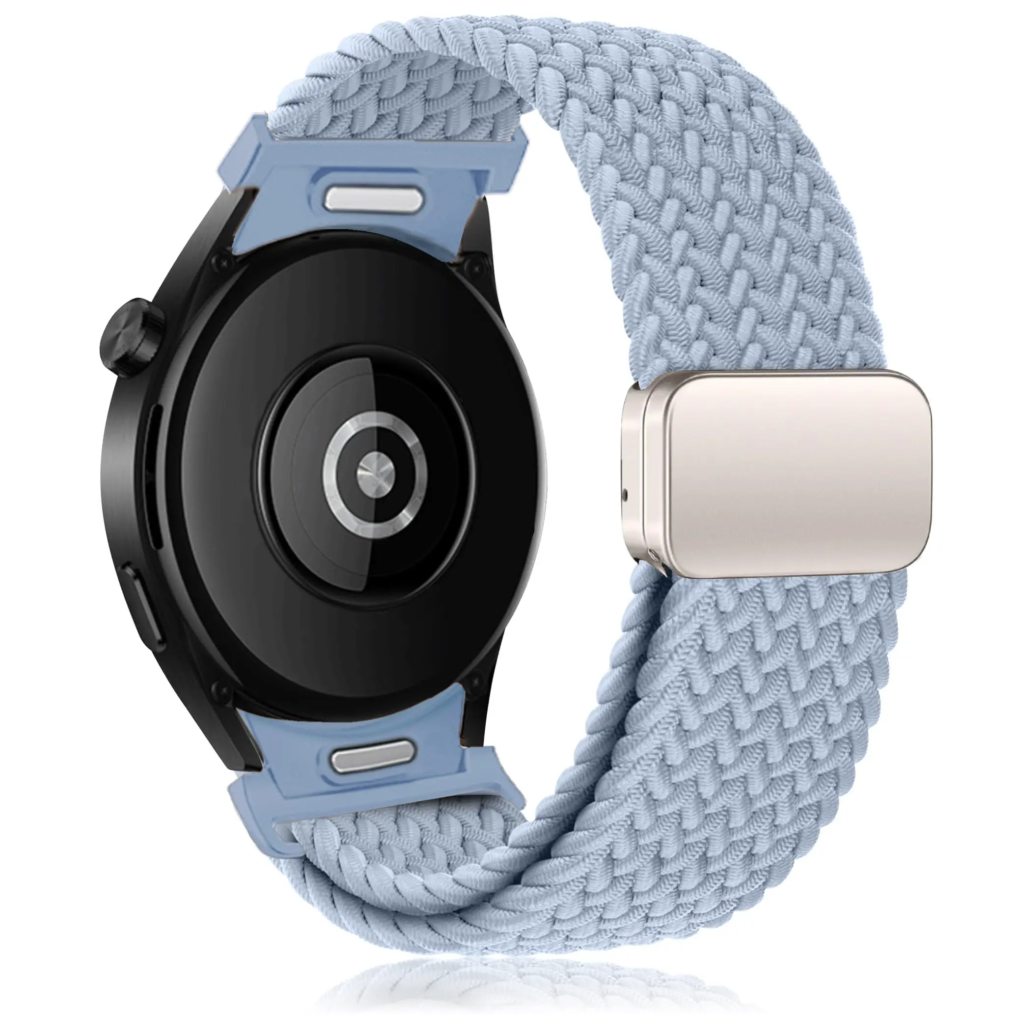 Braided Magnetic Bracelet Watch Band - No Gaps, Classic Style