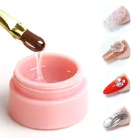 Arte Clavo Strong Glue Nail Art Gel Rhinestones Decorations No Wipe Jewelry For Rhinestone Crystal DIY Manicure Nail Art Tools 2