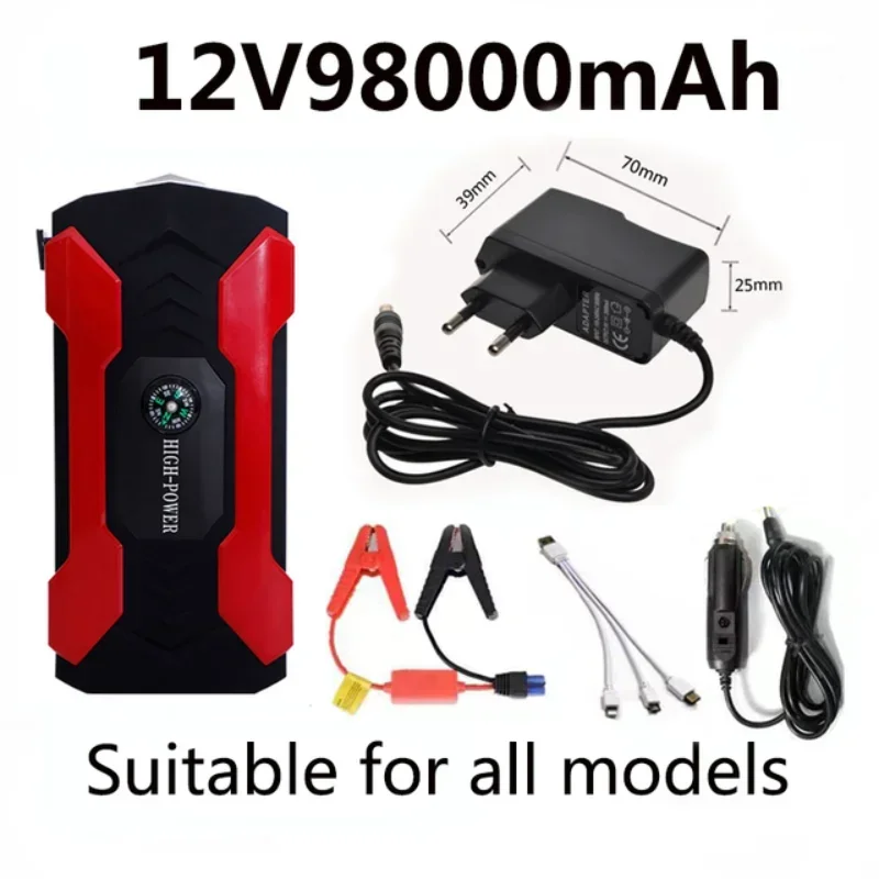 Avviatore Per Auto TPDL Per Batterie Bosch 18V - Jump Starter Per Veicoli 12V, Con Cavo Di Avviamento - Foto 9