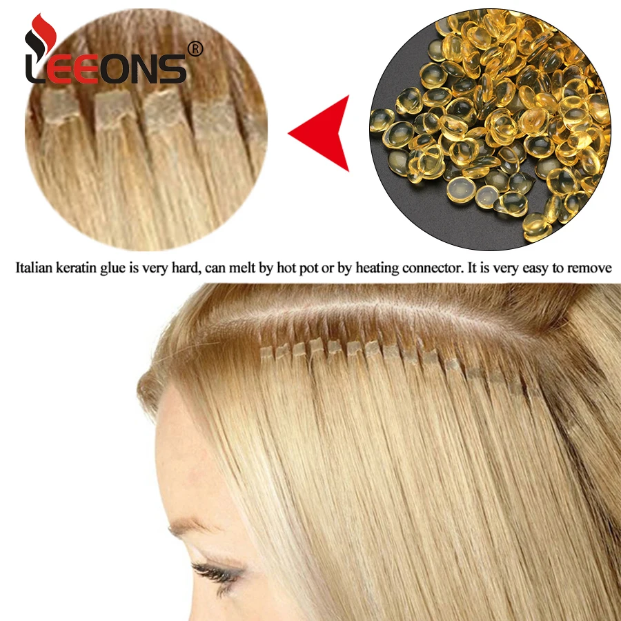 100G/200G Italian Keratin Glue Granule Pellets Transparent Keration Glue Granule Bead For Hot Fusion Nail/I Tip Hair Extensions 5