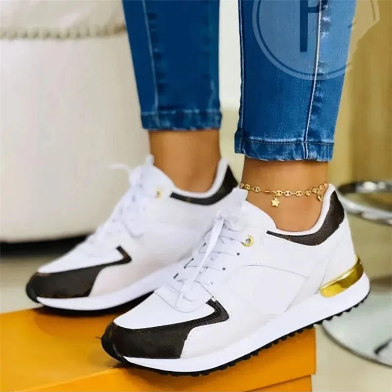 2022 New White Women's Sneakers High Quality Shoes Female Breathable Tenis Masculino Zapatillas Plus Size Footwear Dropshipping